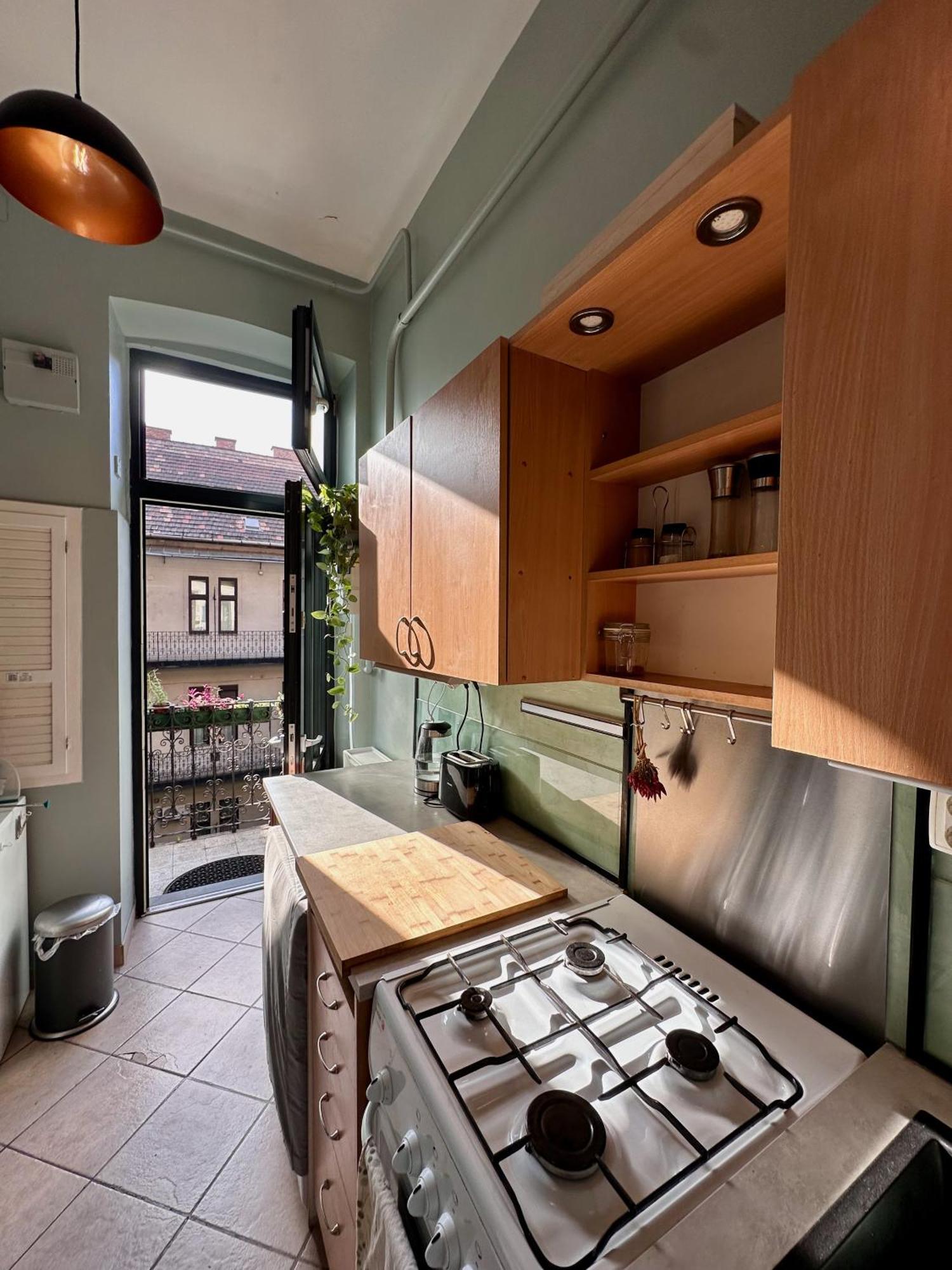 Centrally Located Studio near Keleti Pályaudvar Budapest Exterior foto